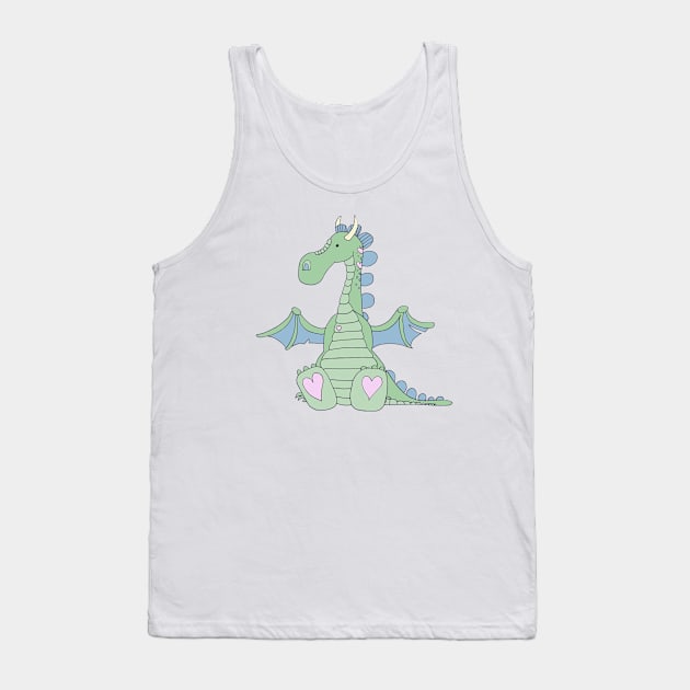 Dragon Tank Top by wildmagnolia